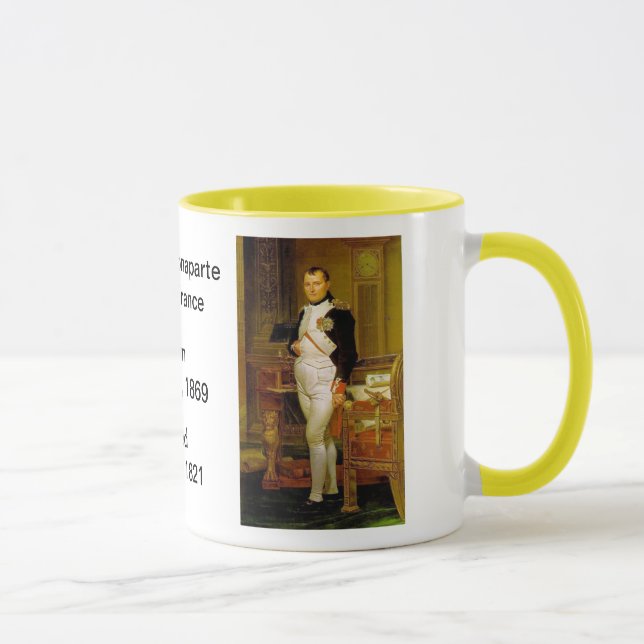 Franzosen:  Napoleon Bonaparte Tasse (Rechts)