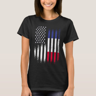 Französisch-amerikanischer Kulturerbe-Monat Frankr T-Shirt