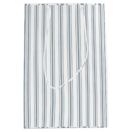 Französisch Blau gestreift Mittlere Geschenktüte