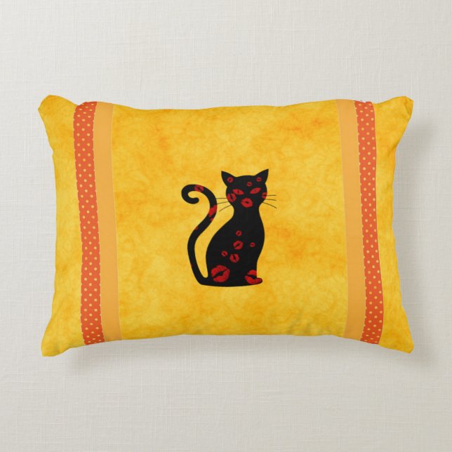 Französisch: Bonne Soiree Accent Pillow Dekokissen (Vorderseite)