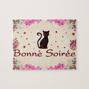 Französisch: Bonne Soiree Puzzle