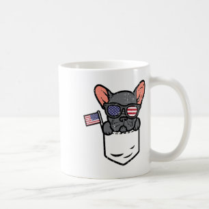Französisch Bulldog Pocket Frenchie American USA 4 Kaffeetasse