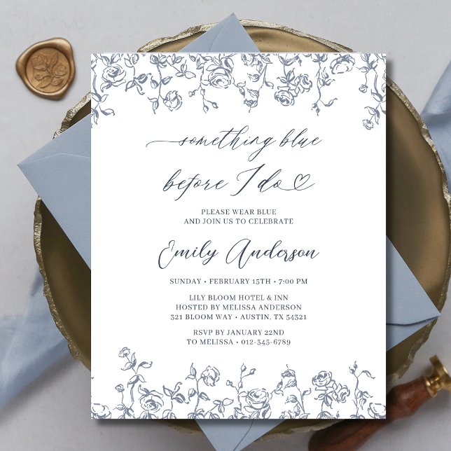 Französisch Chinoiserie Etwas Blue Brautparty (Von Creator hochgeladen)