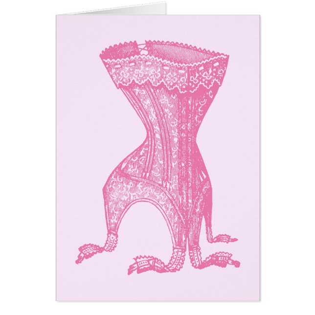 Französisch Corset Pink (Vorne)