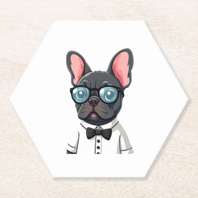 Französisch Die Gentlemen Copy (2) Untersetzer (Vorderseite)