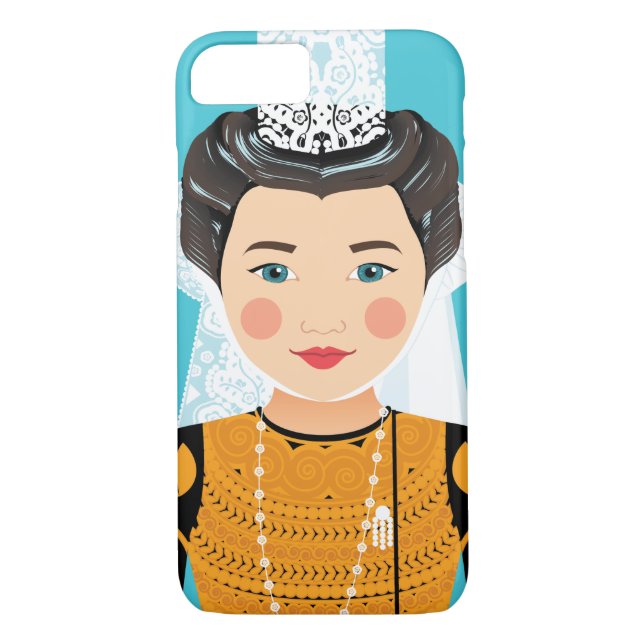 Französisch, Fall Bigoudène Matryoshka Case-Mate iPhone Hülle (Rückseite)