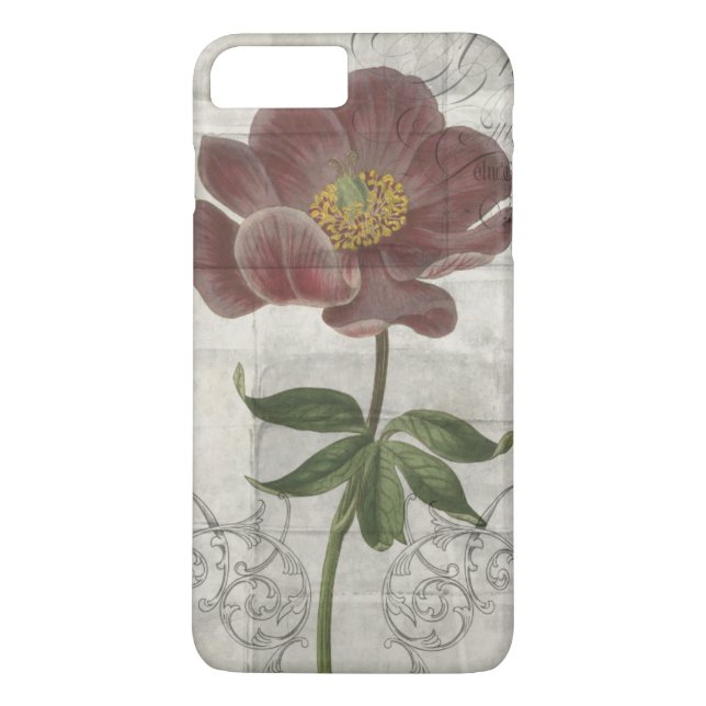 Französisch-Floral I Case-Mate iPhone Hülle (Rückseite)
