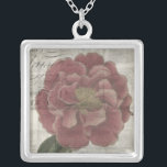 Französisch-Floral III Versilberte Kette<br><div class="desc">floral</div>