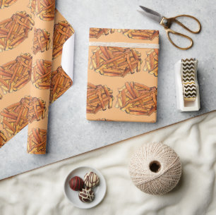 Französisch Fry Steak Fries Fried Kartoffeln Junk  Geschenkpapier