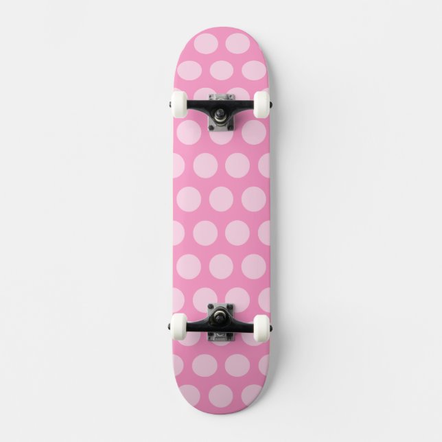 Französisch-graumarokkanische Dots Skateboard (Vorderseite)