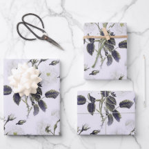 Französisch gravierte Blumentoilette-Grau, Rosa, B