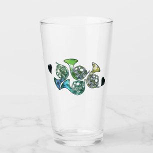 Französisch Horn-Marching-Band-Klasslehrer         Glas