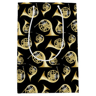 Französisch Horn Musician Band Teacher Medium Gesc Mittlere Geschenktüte
