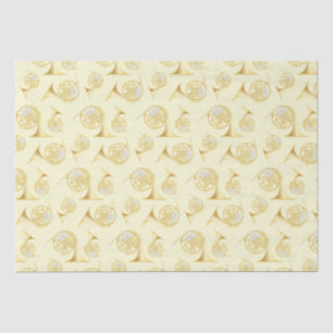 Französisch Horn Musician Band Teacher Wrapping Pa Seidenpapier