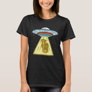 Französisch-Horn-Ufo-Entführung3 T-Shirt