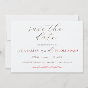 Französisch Kissed Sweet Berry Trauben Blume Hochz Save The Date