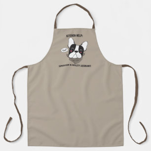 Französisch Küche Hilfe Schürze - Brown Medium 
