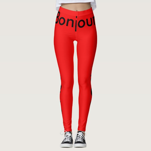Französisch Leggings (Vorderseite)