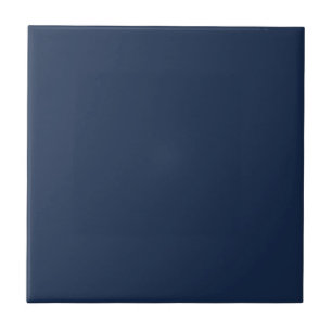 Französisch Navy Blue Solid Color Fliese