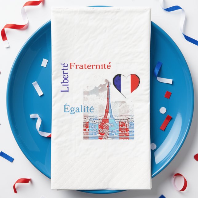 Französisch patriotisch serviette (Von Creator hochgeladen)