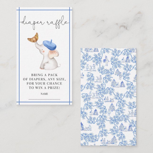 Französisch Pink Girl Dusche Windelwanne Windeln R Begleitkarte (Vorne/Hinten)