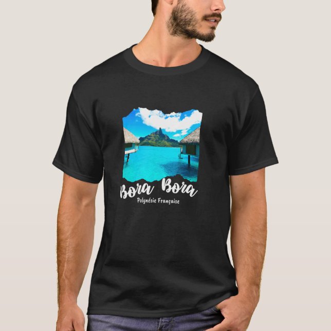 Französisch-Polynesien Bora Bora T-Shirt (Vorderseite)