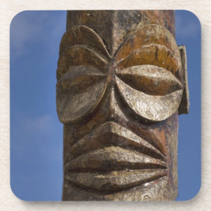 Französisch-Polynesien, Cookinseln, Rarotonga, Getränkeuntersetzer