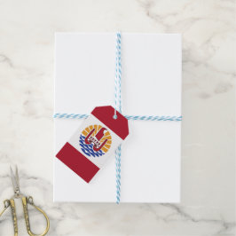 Französisch-Polynesien-Flagge Geschenkanhänger