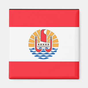 Französisch-Polynesien-Flagge Magnet