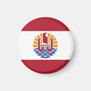 Französisch-Polynesien-Flagge Magnet