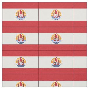 Französisch-Polynesien-Flagge Stoff