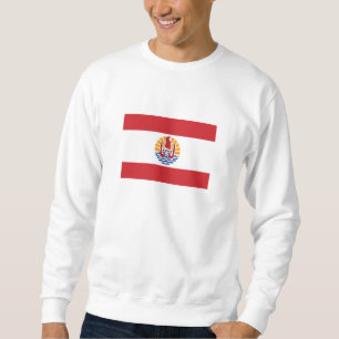 Französisch-Polynesien-Flagge Sweatshirt