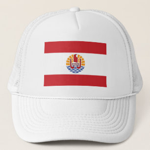 Französisch-Polynesien-Flagge Truckerkappe