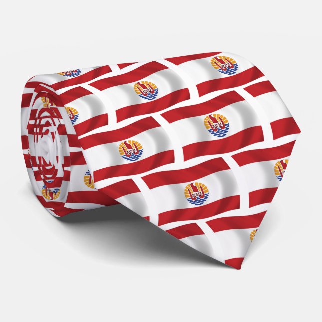 Französisch-Polynesien-Krawatte Krawatte (Gerollt)