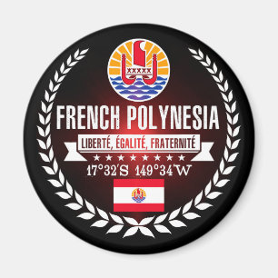 Französisch-Polynesien Magnet