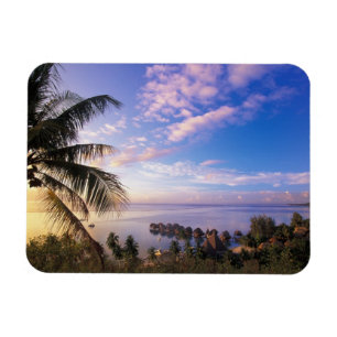 Französisch-Polynesien, Moorea. Blick auf die Baie Magnet