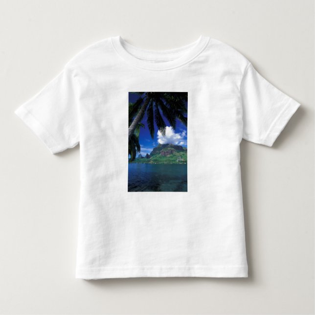 Französisch-Polynesien, Moorea. Cooks Bay.Grün Kleinkind T-shirt (Vorderseite)