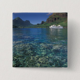 Französisch-Polynesien, Moorea. Cooks Bay. Kreuzfa Button