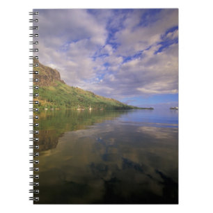 Französisch-Polynesien, Moorea. Cooks Bay. Kreuzfa Notizblock