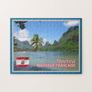 Französisch-Polynesien - Moorea - Cook's Bay - Puzzle