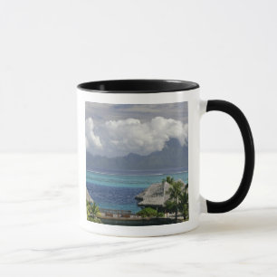Französisch-Polynesien, Moorea. Die Aussicht auf  Tasse