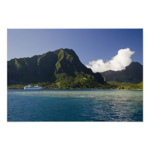 Französisch-Polynesien, Moorea. Die Paul Gauguin Fotodruck