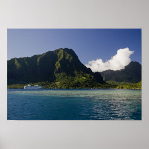 Französisch-Polynesien, Moorea. Die Paul Gauguin Poster