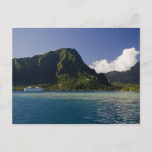 Französisch-Polynesien, Moorea. Die Paul Gauguin Postkarte