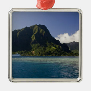 Französisch-Polynesien, Moorea. Die Paul Gauguin Silbernes Ornament