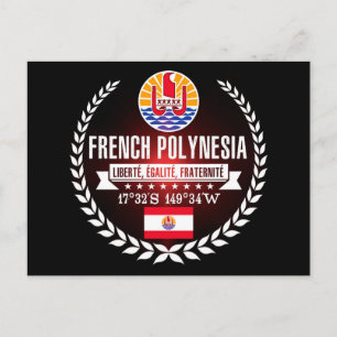 Französisch-Polynesien Postkarte