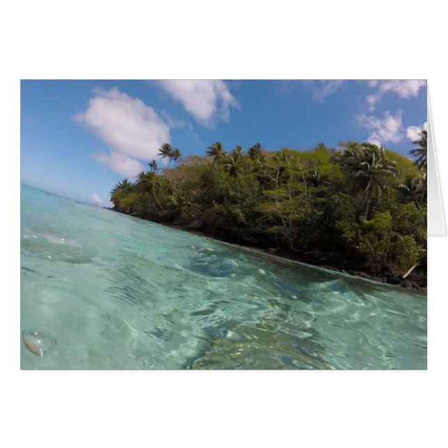 Französisch-Polynesien Snorkel (Vorderseite (Horizontal))