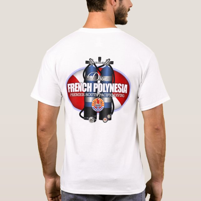 Französisch Polynesien (ST) T-Shirt (Rückseite)