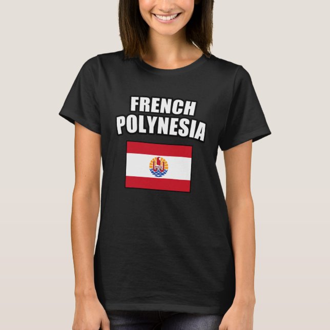 Französisch-Polynesien T-Shirt (Vorderseite)