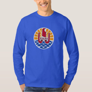 Französisch-Polynesisches Wappen T-Shirt